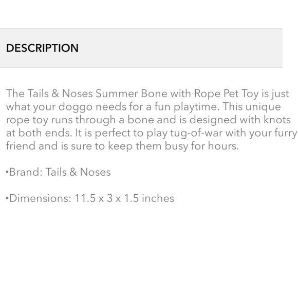 👀50% OFF - NWT‼️ Tails & Noses brand Shirt and Toy Set - Picture 6 of 12